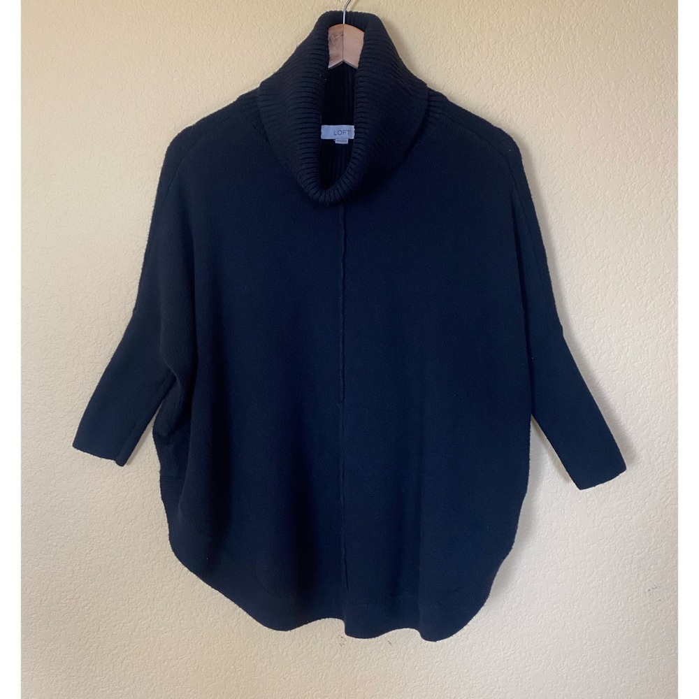 LOFT 3/4 Sleeve Cowl Neck Drop Shoulder Sweater | Women’s Size XS